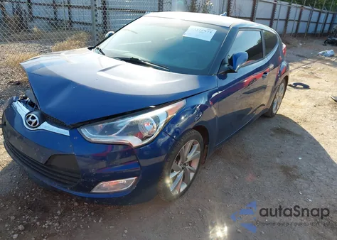 2017 Hyundai Veloster z USA, uszkodzony, nr VIN KMHTC6AD4HU321676